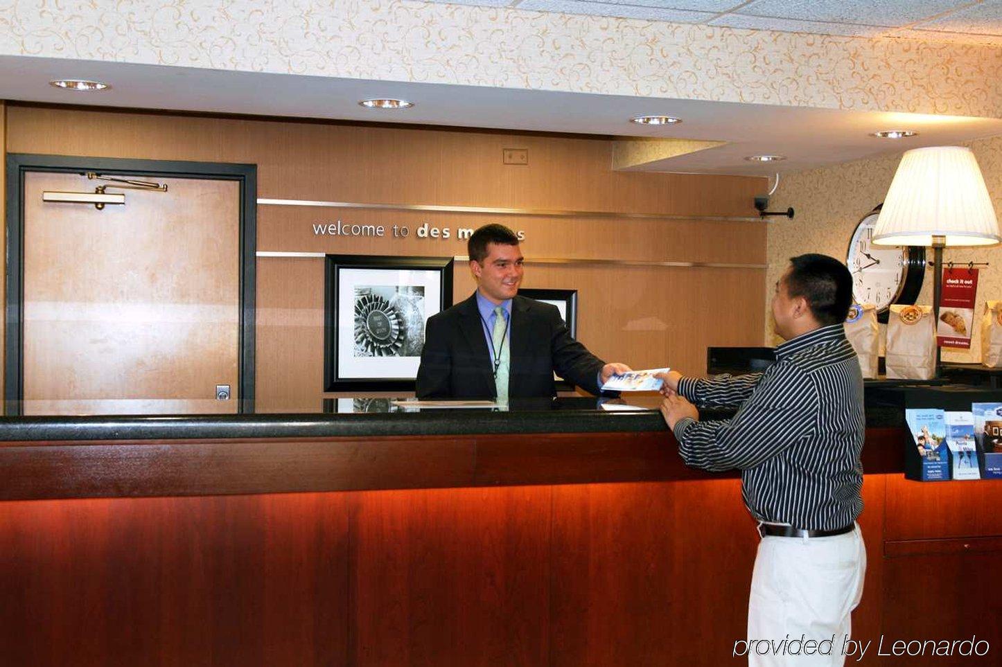 Hampton Inn Des Moines-Airport Interieur foto